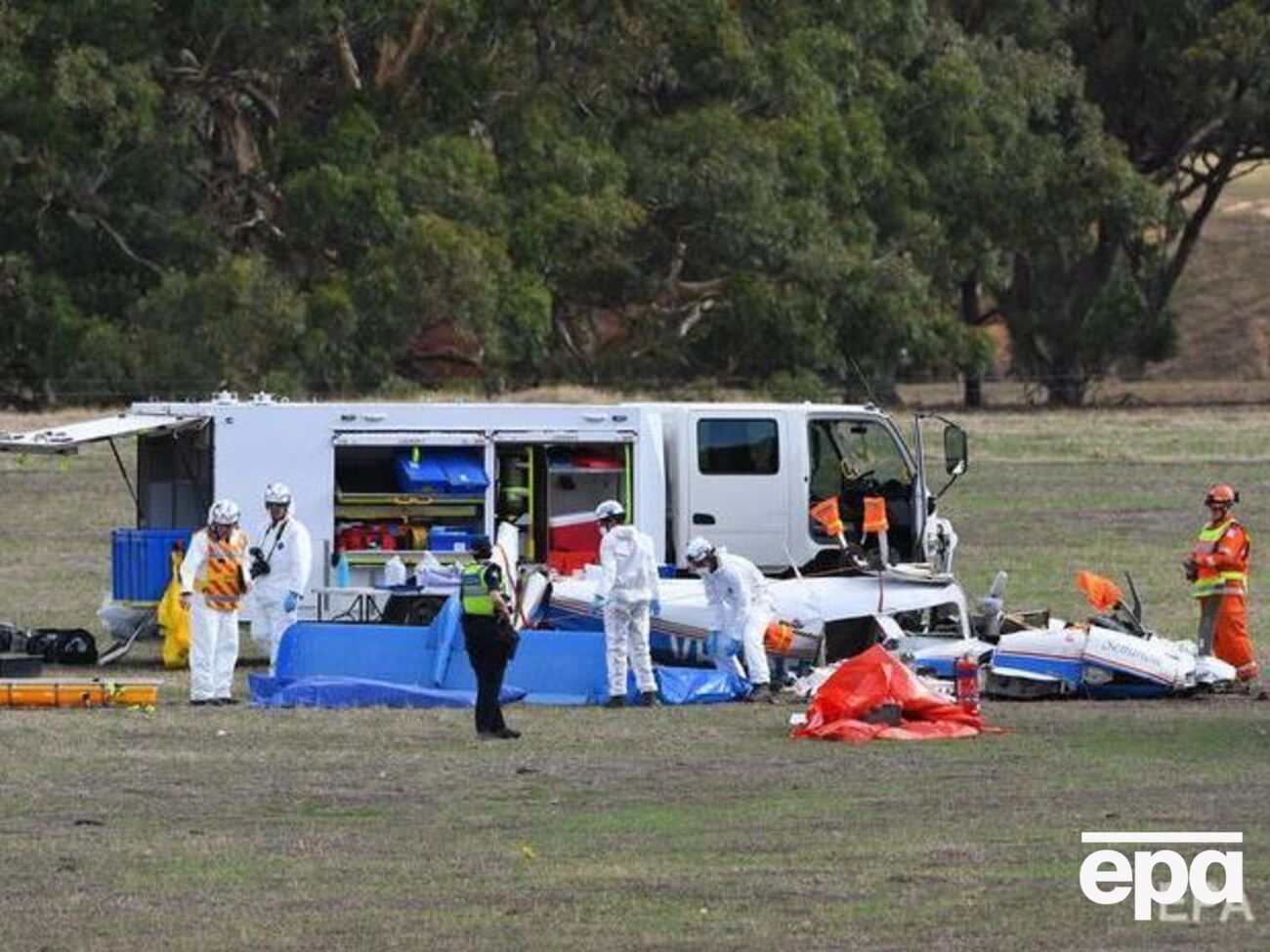 Самолеты столкнулись на юге Австралии
