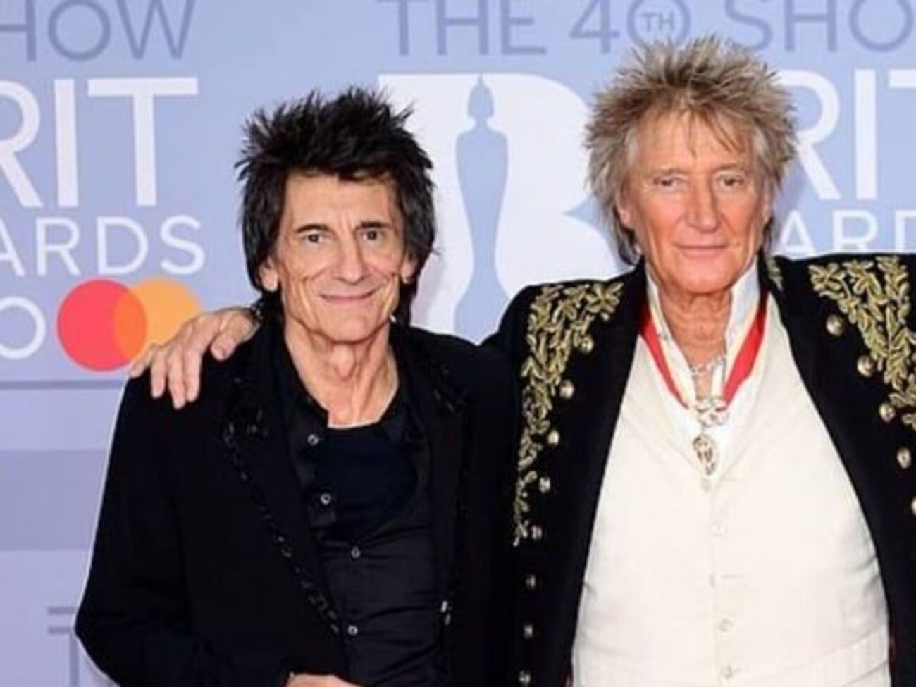 Дві легенди &ndash; Ронні Вуд і Род Стюарт &ndash; на премії Brit Awards 2020