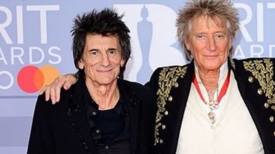 Дві легенди – Ронні Вуд і Род Стюарт – на премії Brit Awards 2020