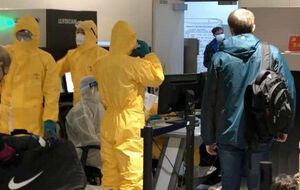 У ці хвилини завершується проходження третього санітарного кордону, повідомив Заяць