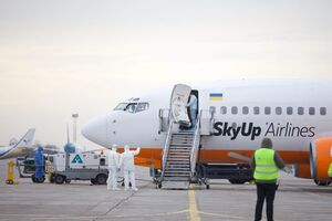 Самолет пока находится в Борисполе