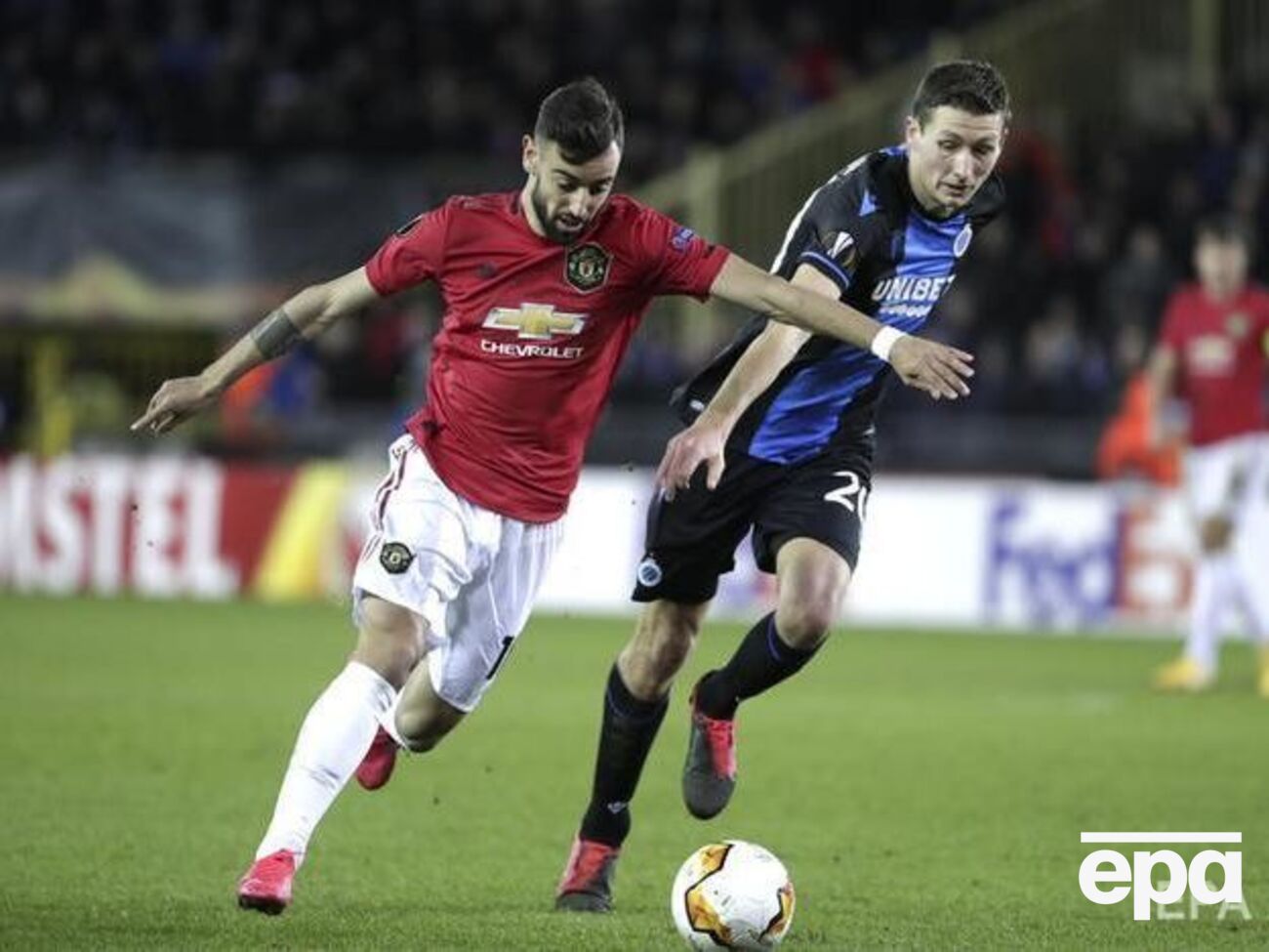 "Манчестер Юнайтед" сыграл с "Брюгге" со счетом 1:1