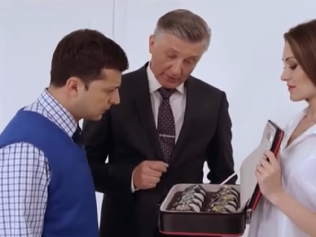 Исполнитель роли президента Украины произнес реплику: "Путин &ndash; хубло?"