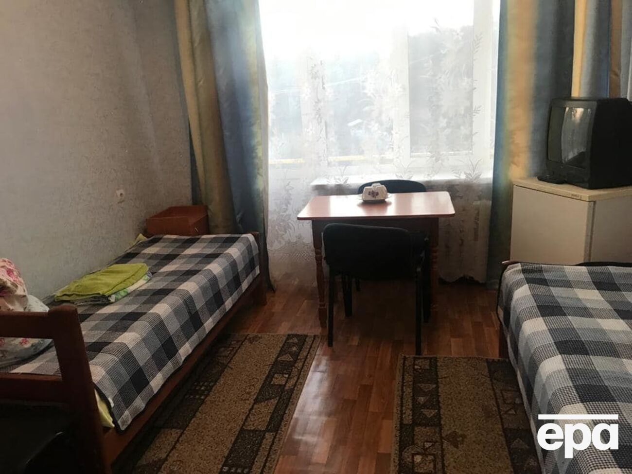 Украинка рассказала, что двери в комнатах в санатории в новых Санжарах не закрываются