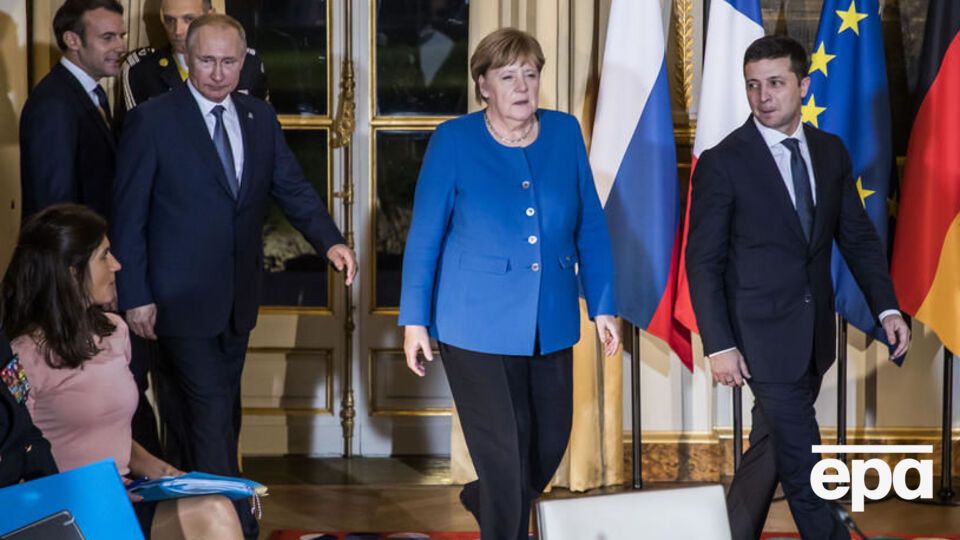 Во время саммита в нормандском формате Зеленский и Путин разошлись во взглядах на Минские соглашения