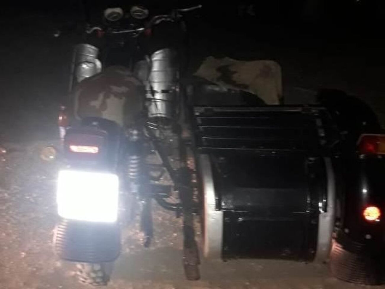 В ГБР сообщили, что полицейский за рулем мотоцикла был в состоянии опьянения