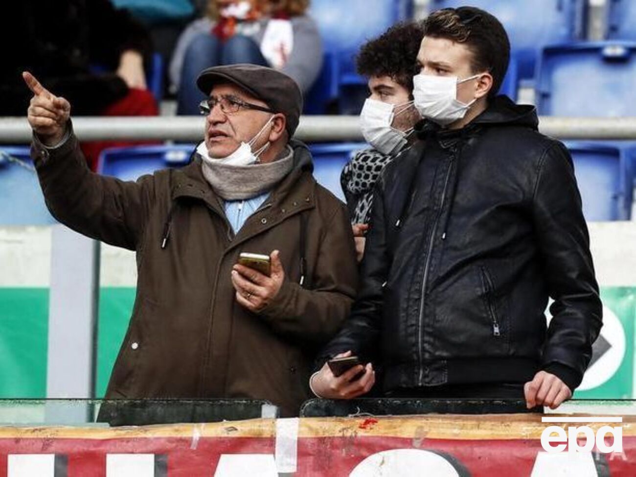 В Италии отменили четыре матча Серии А, которые должны были пройти 23 февраля