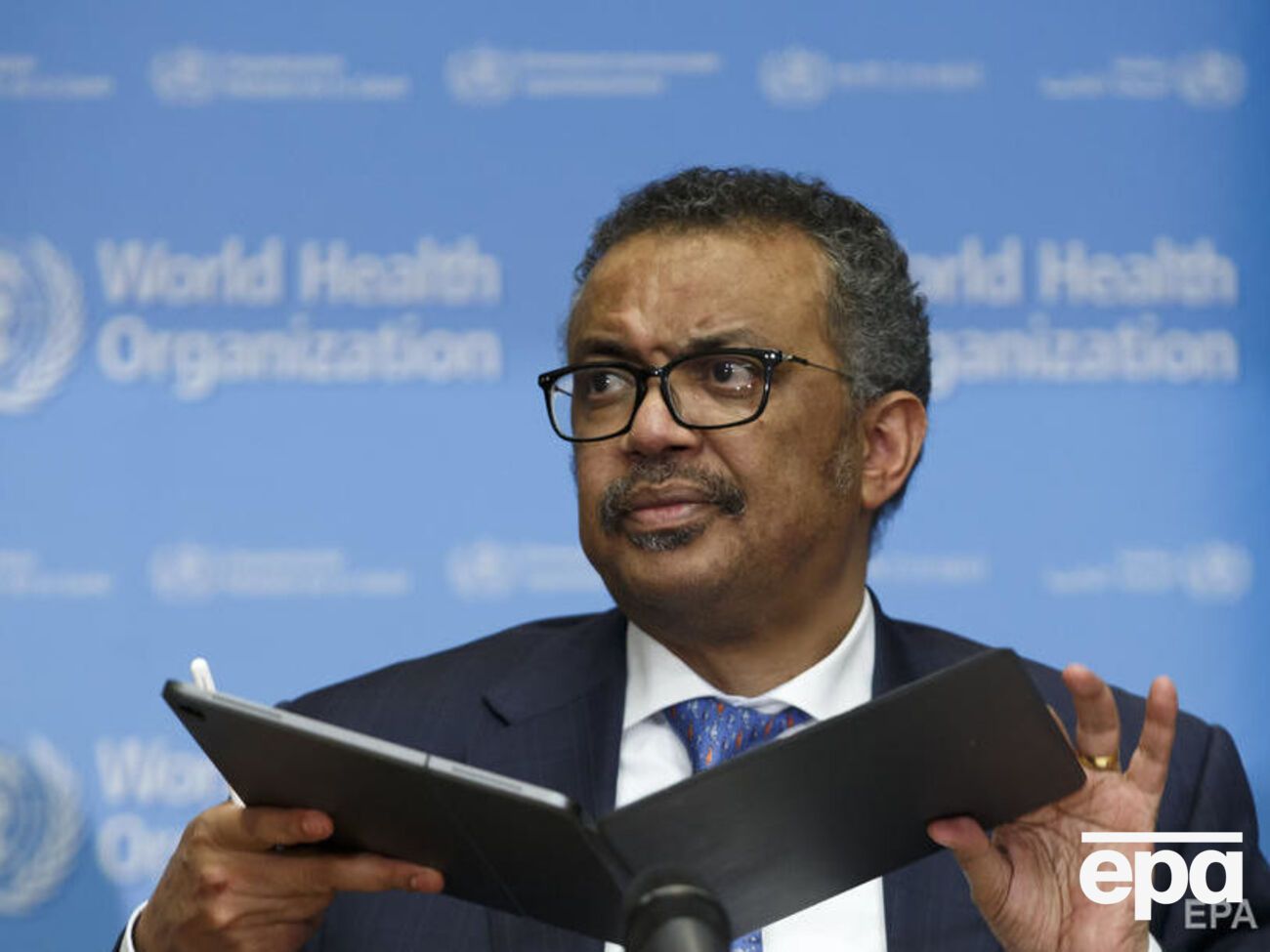 Гебрейсус считает, что употребление слова "пандемия" может вызывать страх в обществе