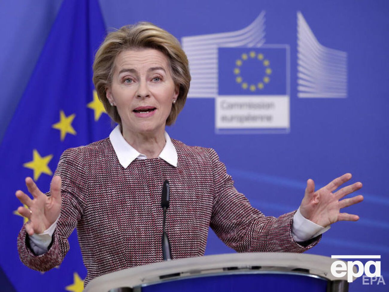 Фон дер Ляєн: Суспільна охорона здоров'я є пріоритетом номер один