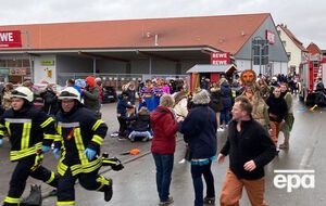 Инцидент произошел во время карнавального шествия