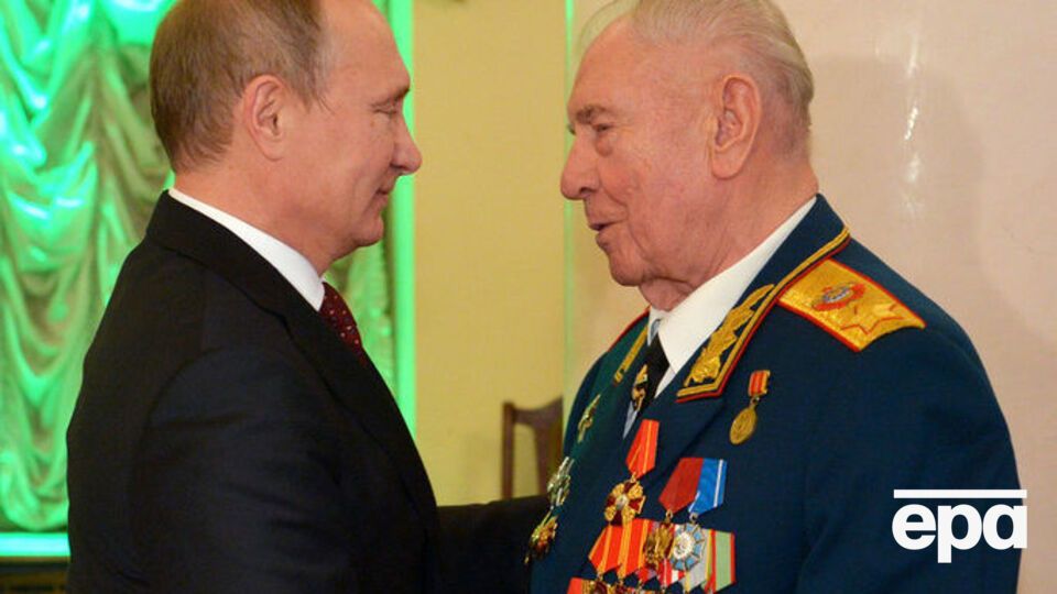 Язову було 95 років (на фото з президентом РФ Володимиром Путіним)