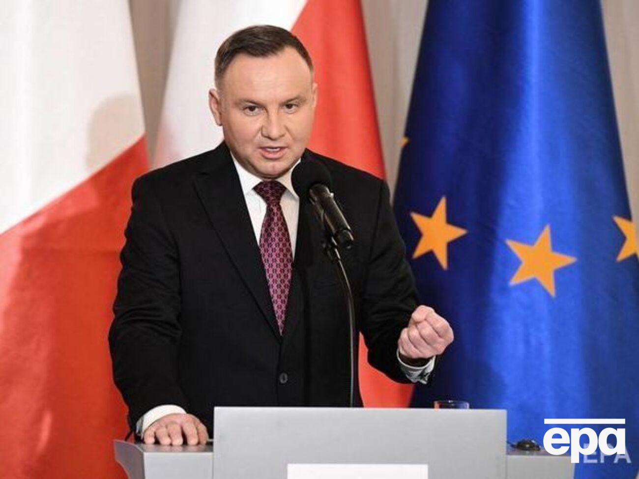 Дуда: Россия поддерживает сепаратистов