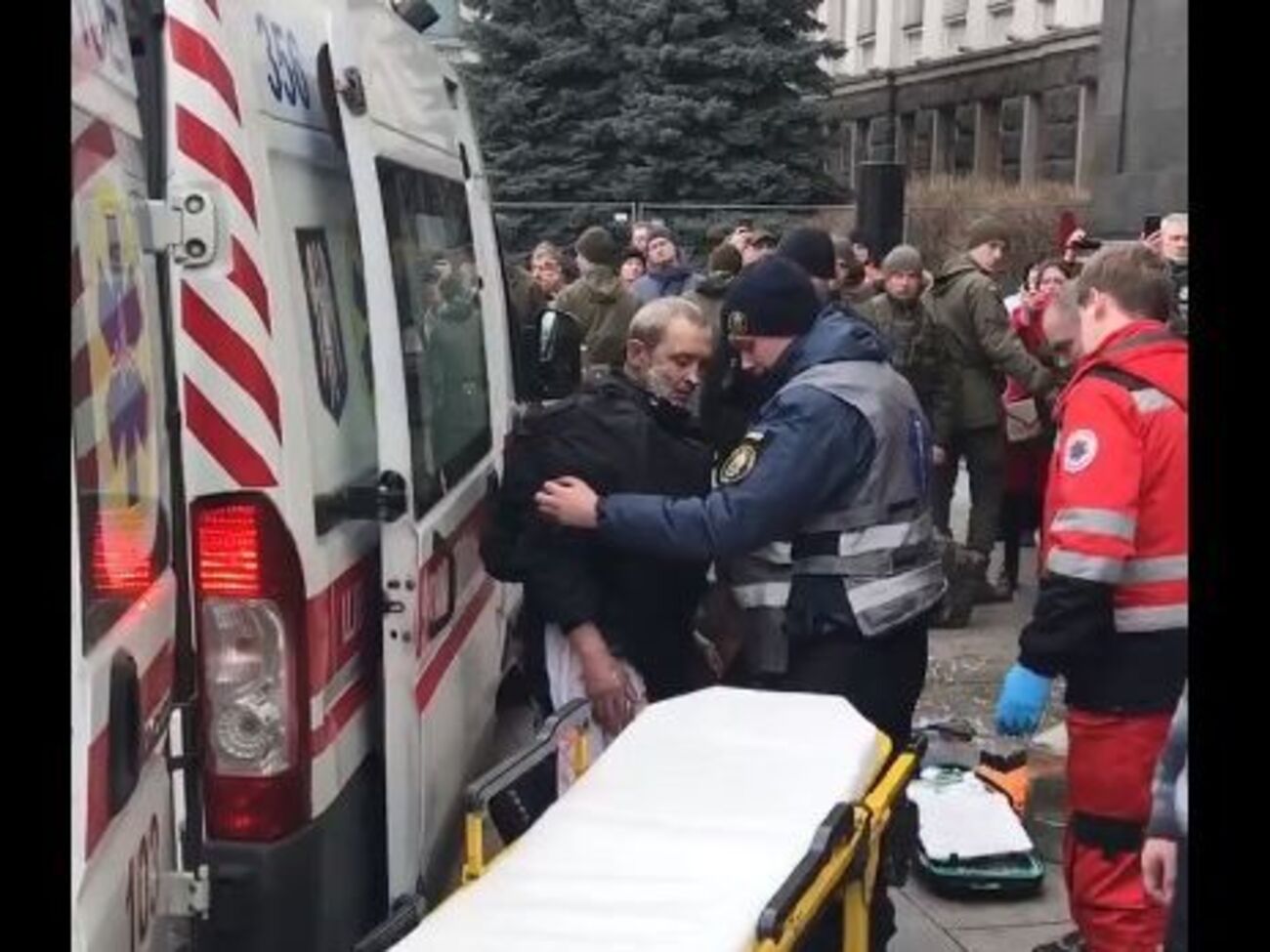 Пострадавшего госпитализировали