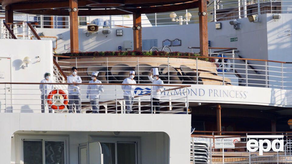 На борту Diamond Princess сейчас находится 21 украинец