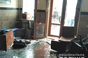 В здании мэрии Жмеринки произошли стычки "нацдружинников" с полицией