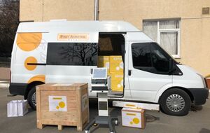 Обладнання доправлять у Полтавську область, тому що там в обсервації перебувають евакуйовані з Китаю