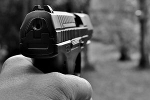 Правоохранители не исключают, что бывший прокурор угрожал человеку пистолетом