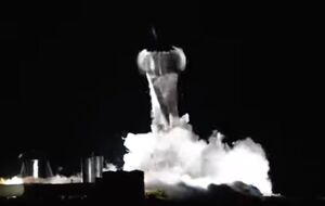 Starship взорвался во время заполнения баков жидким азотом