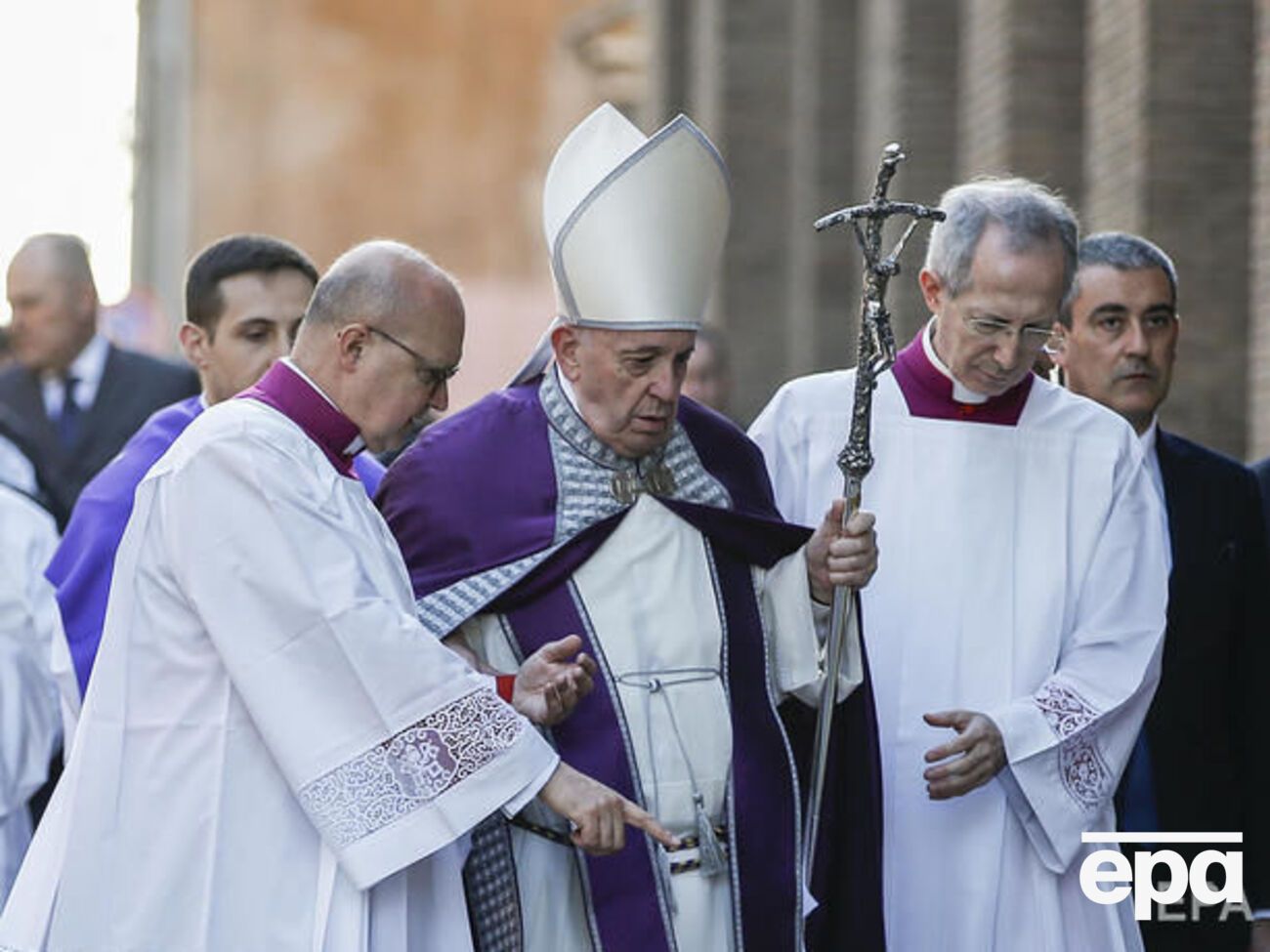 Последний раз Франциск появлялся на публике 26 февраля