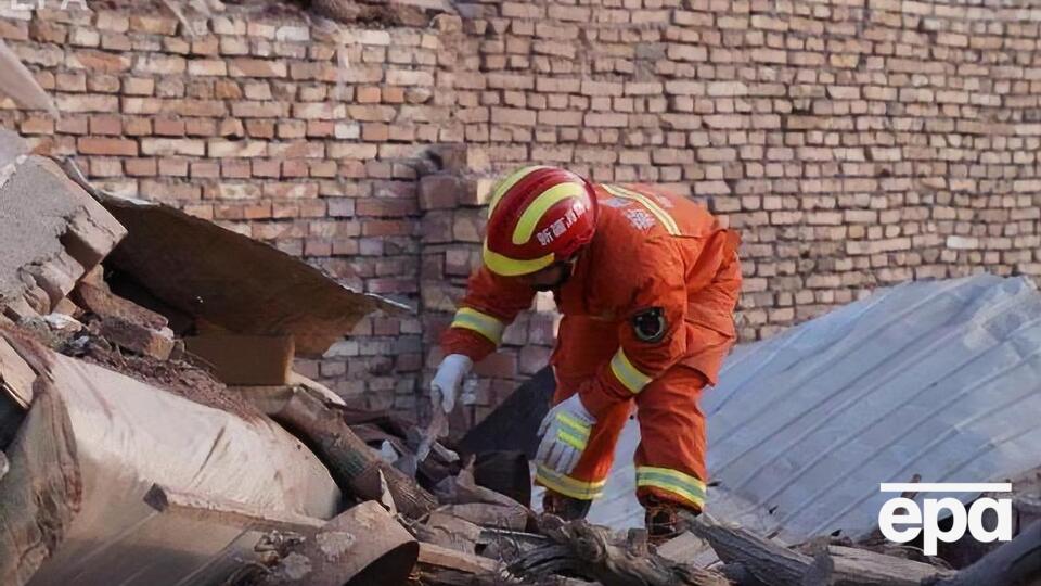 В Китае произошло землетрясение