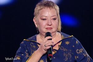 Наталья Потапенко, которую на шоу сопровождал Чапкис, спела Hit The Road, Jack