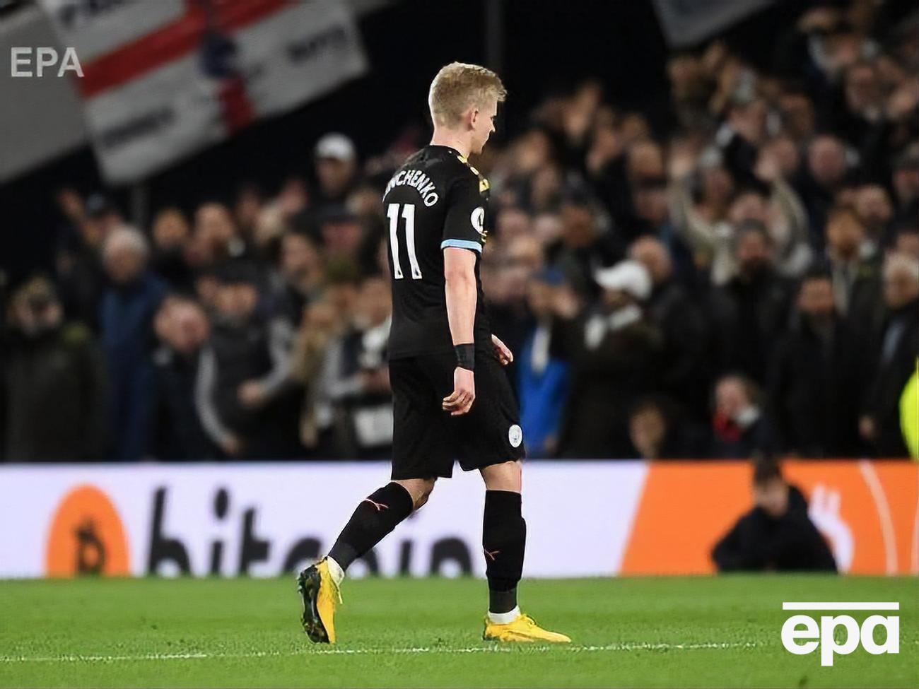 Зінченко попросив вибачення в партнерів за видалення в матчі проти "Тоттенгема"