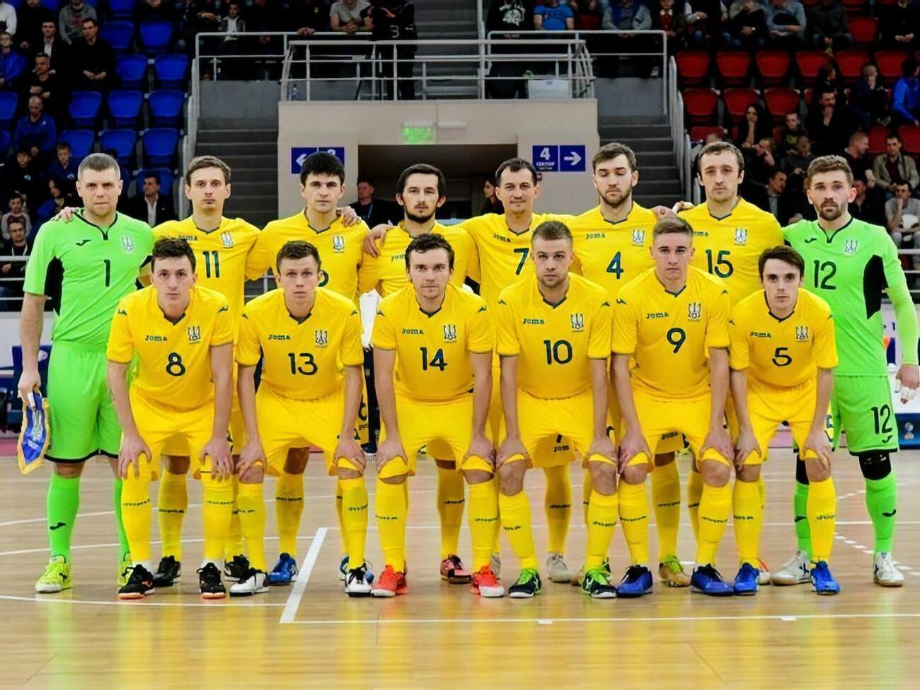 Збірна України посідає останнє місце у групі B