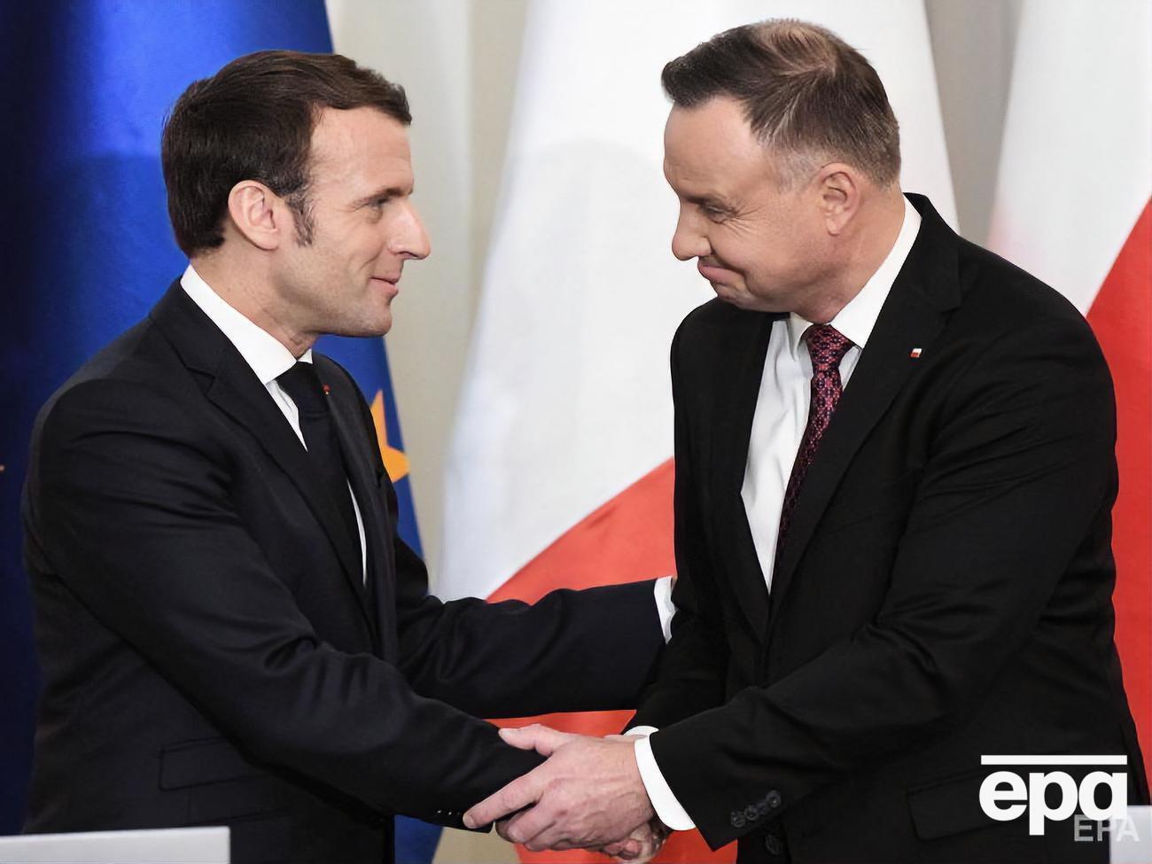 Президенты Польши и Франции встретились в Варшаве