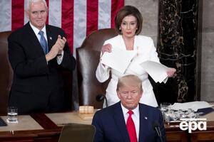 Спікерка порвала копію промови Трампа