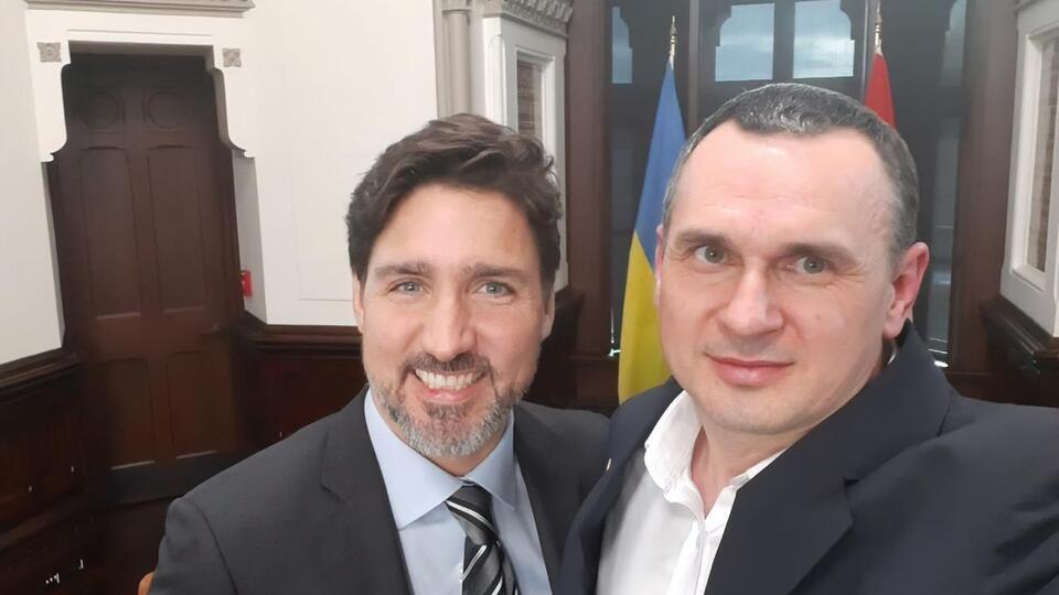 Сенцов назвав Трюдо одним із найвідданіших і найміцніших союзників України