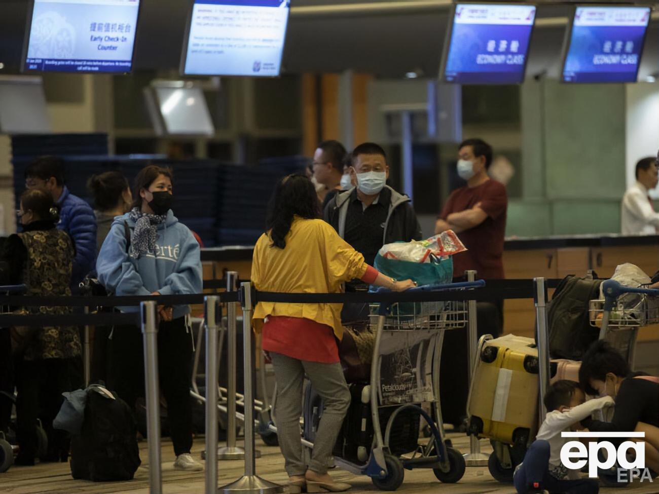 Аэропорт Сингапура. С 1 февраля запрещен въезд в страну лицам, которые менее двух недель назад побывали в материковой части Китая