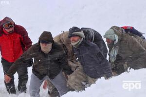 Лавини зійшли у провінції Ван, там зараз триває пошукова операція