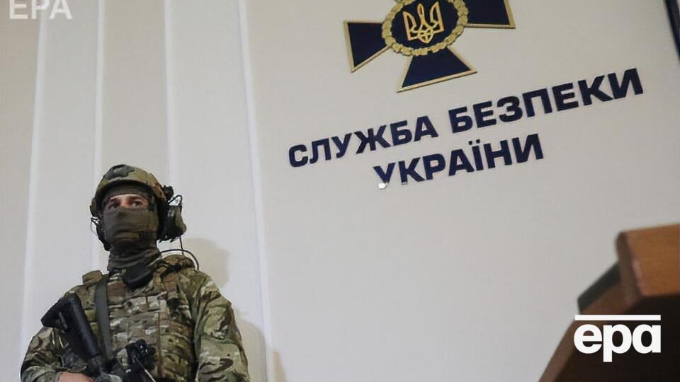 Обыск СБУ проводит на улице Куреневской в Киеве