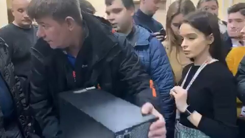 СБУ проводить обшук у будівлі телеканала "1+1" у справі про прослуховування Гончарука