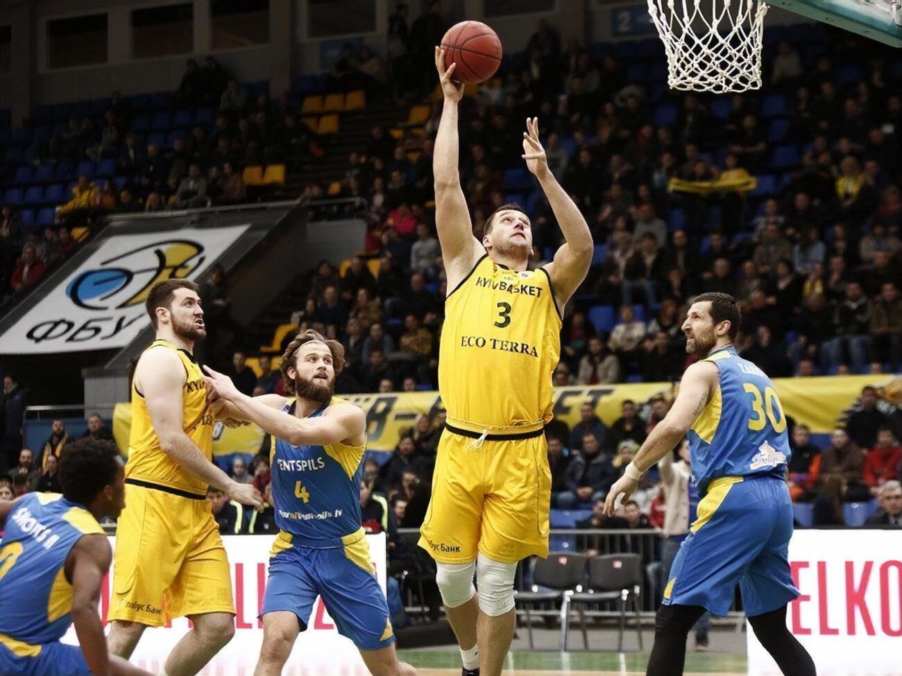 "Киев-Баскет" занял второе место в группе K