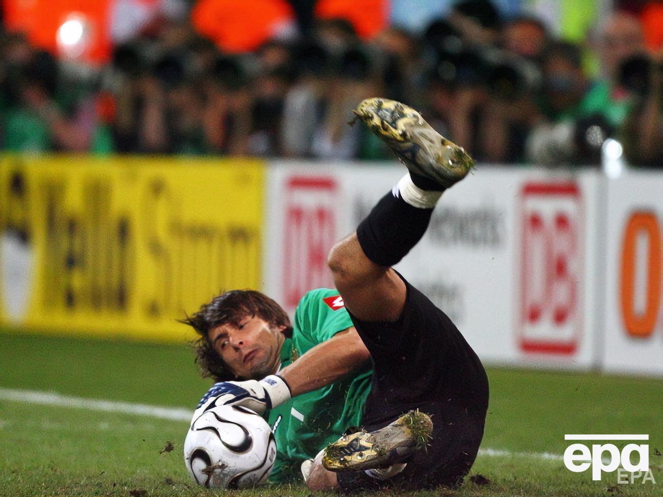 Шовковский много лет защищал ворота сборной Украины