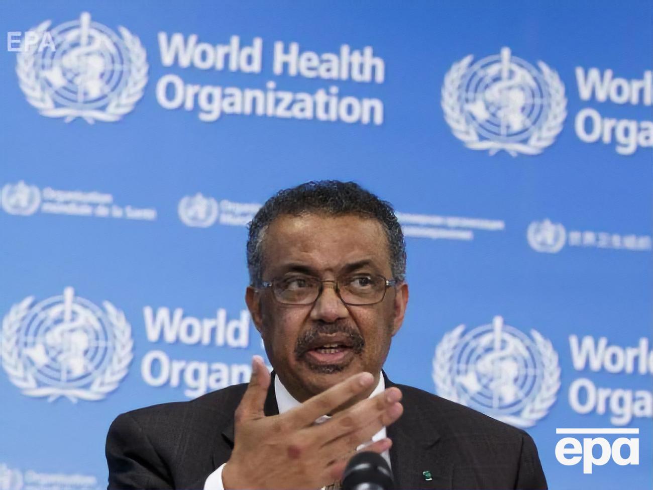 Глава ВОЗ Тедрос Адханом Гебрейесус заявил, что 11&ndash;12 соберется глобальный форум из-за коронавируса