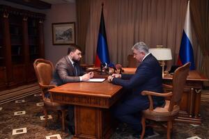 Пушилин провел совещание, на котором Пашков был в качестве "премьер-министра ДНР"