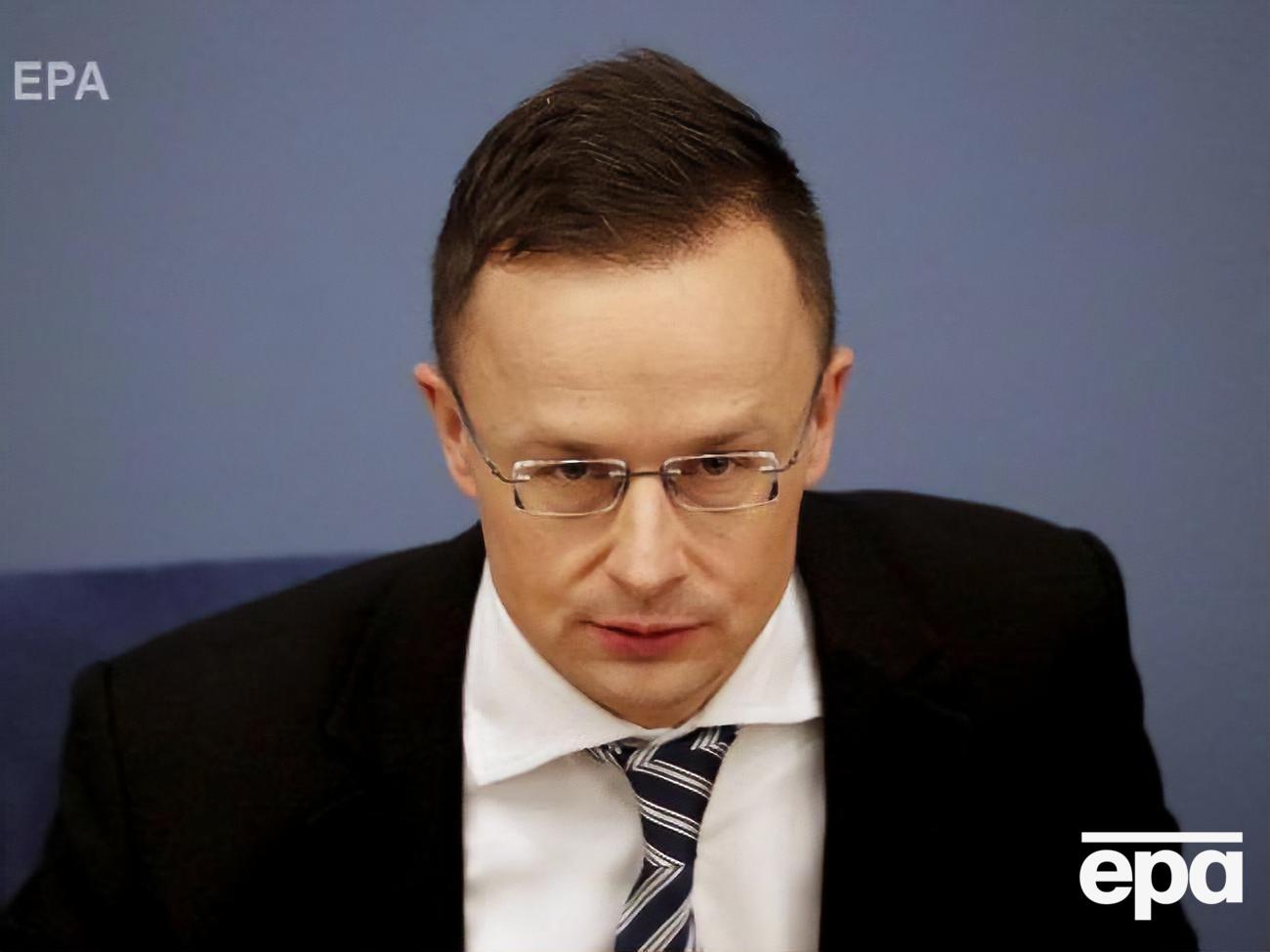 Петер Сийярто хочет, чтоб Украины внесла изменения в закон о среднем образовании