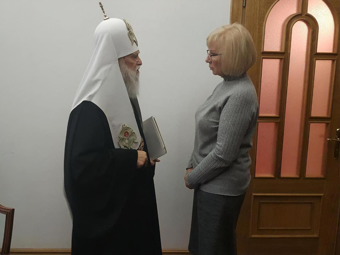 Філарет приходив до Денісової на прийом