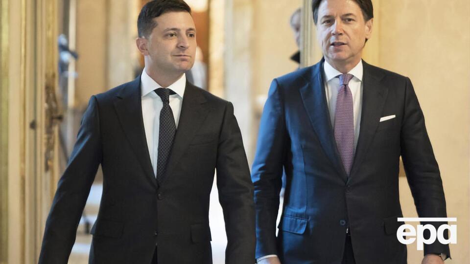 Зеленский и Конте говорили о деле Маркива