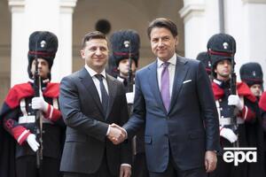 Зеленский ждет реакции от Конте