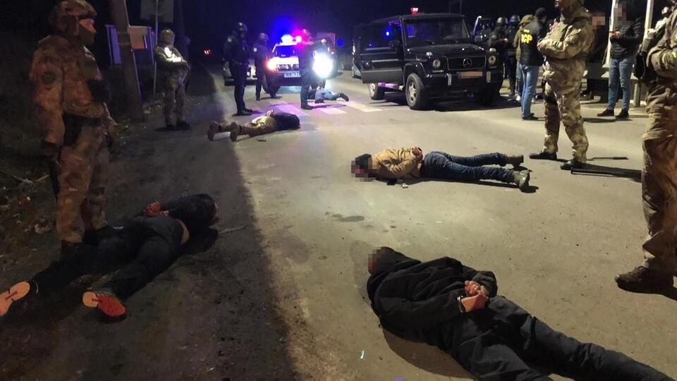 Группа людей была задержана возле села Нижние Ворота вечером 8 февраля