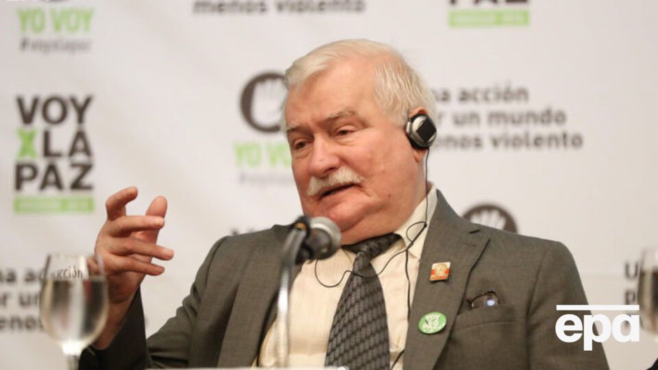 Валенса був президентом Польщі з 1990-го до 1995 року