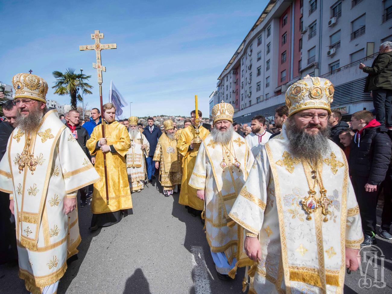 Хресний хід пройшов вулицями Подгориці