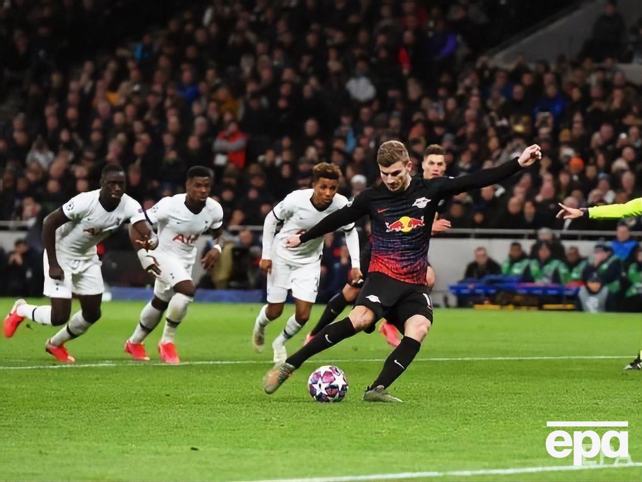 "Лейпциг" в первом матче победил "Тоттенхэм" со счетом 1:0