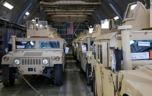 Иностранные партнеры в том числе передают ВСУ бронированные автомобили Humvee