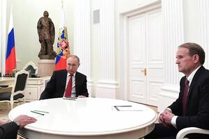 Путін – Медведчуку: Я дуже розраховую на те, що у вас це вийде за підтримки адміністрації президента України