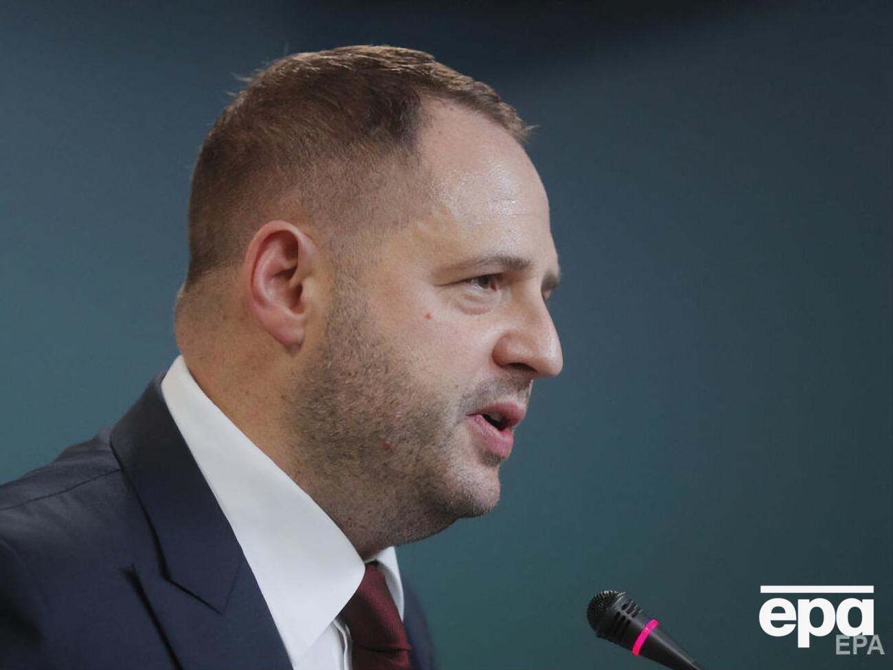 Єрмак поїхав до Мінська на засідання контактної групи