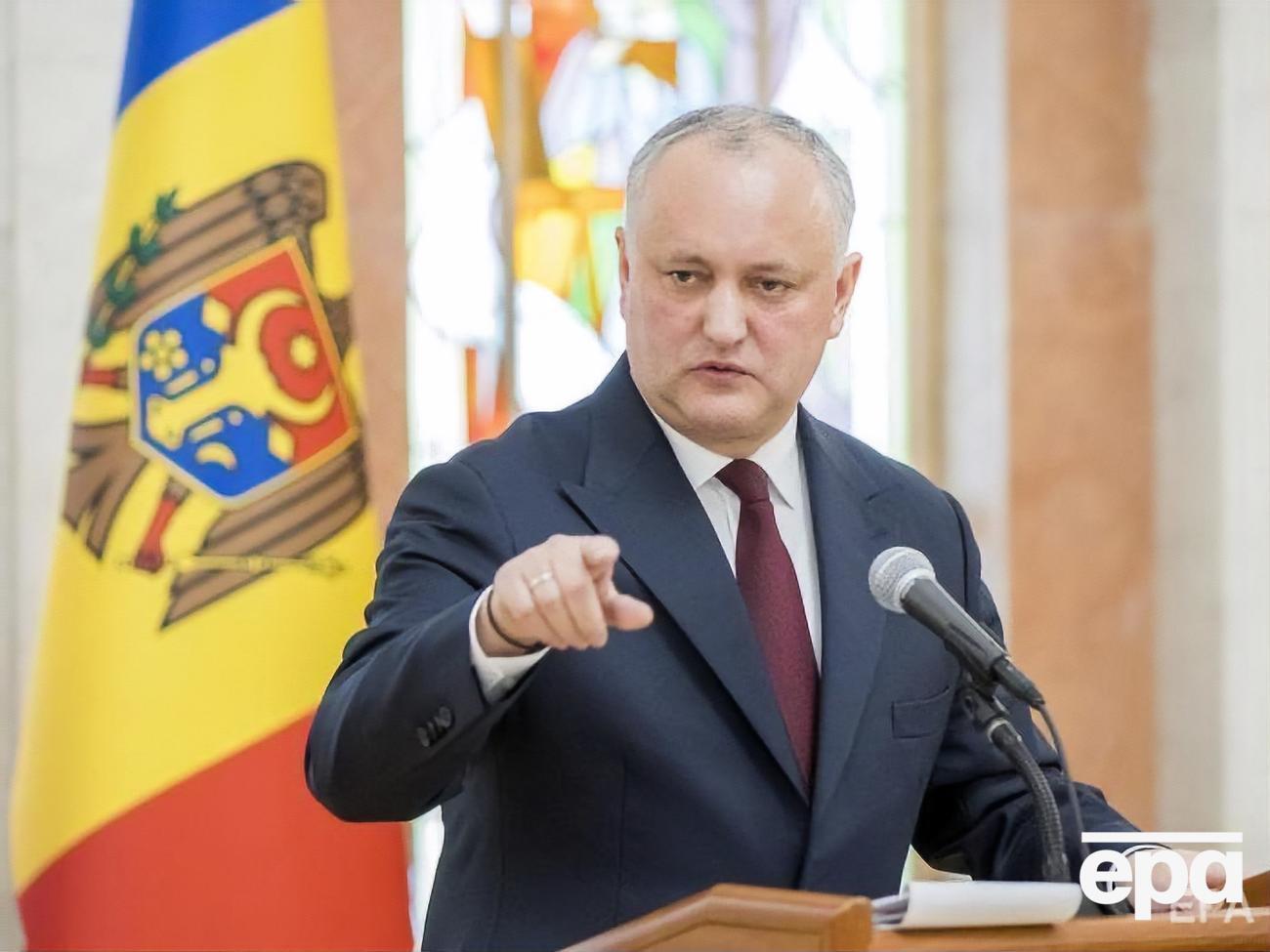 Додон рассказал, что&nbsp;некоторые молдавские политики пытаются спровоцировать панику, чтобы получить политические дивиденды